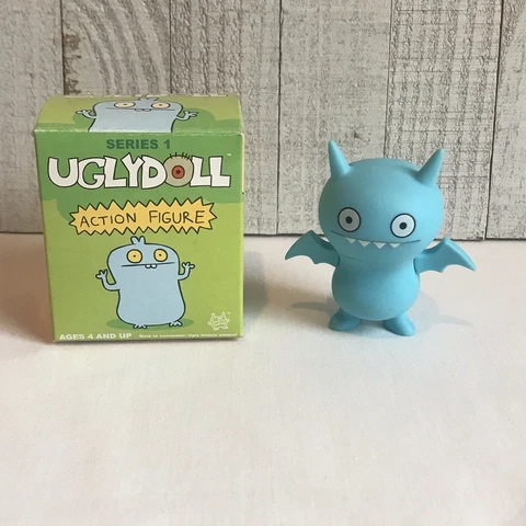 UGLY DOLL ICE BAT RARE VINYL FIGURE WINGS LIGHT BLUE 3" INCH COLLECTIBLE Cover