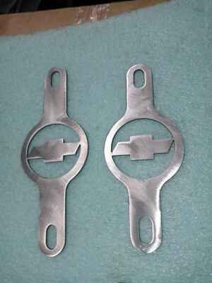 (1) Lowrider Hydraulics Chevy Bowtie Connectors for Group 31 Batteries 7.5" - Image 1 of 4