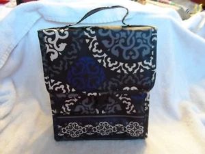 Vera Bradley Lunch Sack in Canterberry Cobalt - Picture 1 of 4