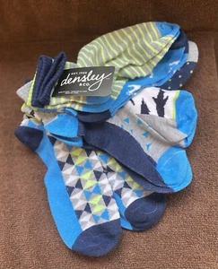 New Old Stock Densley & CO (6) Pair Boys Ankle Socks - Picture 1 of 2