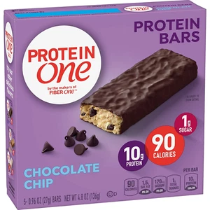 Protein One 90 Calorie Chocolate Chip Protein Bar , 4.8 Ounce (5 Count) - Picture 1 of 5
