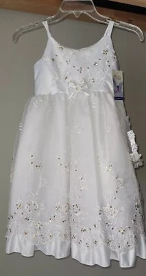 Vestido de bautizo Baby Blue Imports nuevo con etiquetas talla 6T  Foto 1 de 4