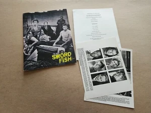 2001 SWORDFISH Original Presskit w/Stills John Travolta Hugh Jackman Halle Berry - Picture 1 of 5