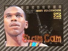 1997-98 Skybox Z-Force Slam Cam Jerry Stackhouse #11 of 12 SC