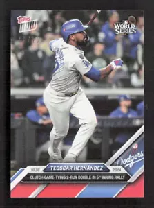 2024 Topps Now Teoscar Hernandez #881 ROSSO /10 - Foto 1 di 2