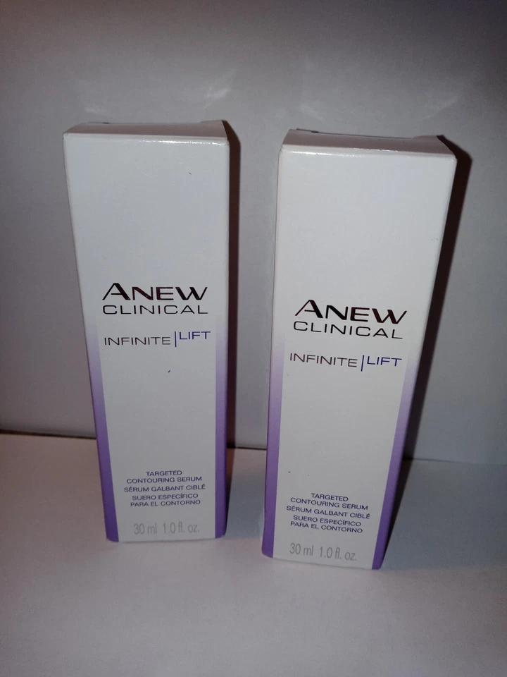 Lot of 2 Avon Anew Clinical Infinite Lift Targeted Contouring Serum 30ml 1.0 oz - Image 1 of 1