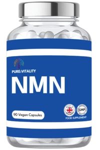 Pure: Vitality NMN (90 x 500mg Gelatinekapseln) - Bild 1 von 2