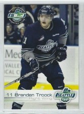 2013-14 Seattle Thunderbirds (WHL) Branden Troock (Cleveland Monsters)