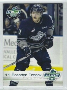 2013-14 Seattle Thunderbirds (WHL) Branden Troock (Cleveland Monsters)