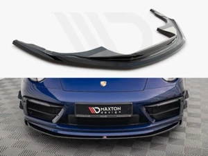Für Porsche 911 Carrera Aero 992 Maxton Design Front Diffusor Diffusor V1 Glanz - Bild 1 von 5