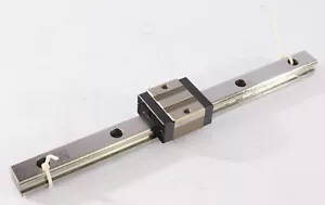 Nippon Bearing 11 1/4'' (285.75) Linear Rail 007FGB with SGL20F Rail Guide - Picture 1 of 7