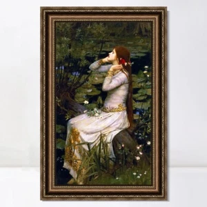 Gerahmte Leinwand Giclée-Druck Ophelia 1894 von John William Waterhouse Wohndeko - Bild 1 von 16
