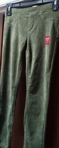 MSRP $32 Levi's Flex Stretch Green Pull-On Jeggings Size 10 Reg  NWOT - Picture 1 of 6