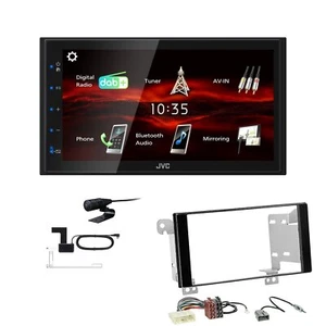 JVC Bluetooth 2DIN DAB+ Autoradio für Subaru Forester piano black - Bild 1 von 5