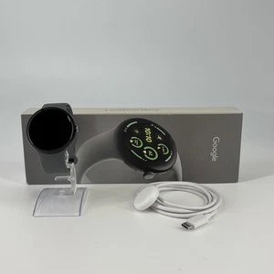 Google Pixel Watch 3 45mm Hazel Aluminium (GPS) z aktywnym opaskiem sportowym Hazel - dobry - Zdjęcie 1 z 5