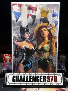 G'NORT'S #1 Carla Cohen SIGNED VIRGIN w/ COA - CATWOMAN & POISON IVY - ltd 800 - Picture 1 of 1