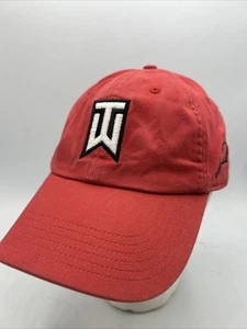 Nike Golf Tiger Woods Hat Cap Men Red Strapback Buick Signature Collection - Picture 1 of 6
