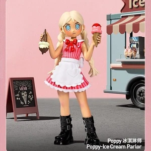 Originale Peach Riot Rush Hour Series Blind Box Figura Papavero-Gelato Partor - Foto 1 di 26