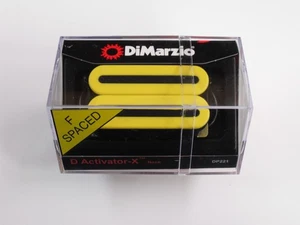 DiMarzio F-spaced D Activator X Neck Humbucker Yellow DP 221 - Picture 1 of 1