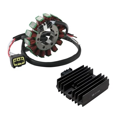 Regulador de voltaje de bobina de estator rectificador apto para Kawasaki Vulcan 900 2006-2023 22 Foto 1 de 4