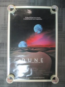 Póster original de la película Dune The Motion Picture 27x41 de colección 1983 - Imagen 1 de 20