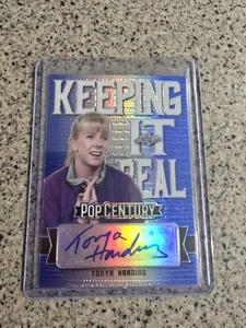 TONYA HARDING 2021 LEAF POP CENTURY KEEPING IT REAL AUTO AUTOGRAPH BLUE /15 - Picture 1 of 2