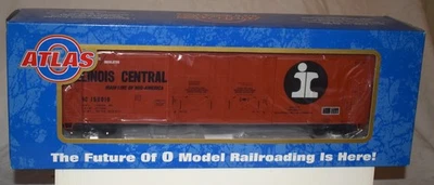Atlas 7512-1 Evans 53' Double Plug Door Box Car IC Illinois Central NEW 2-Rail - Image 1 of 4