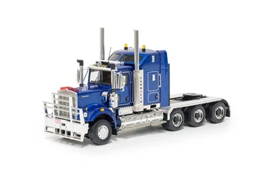 Спальный трехприводный грузовик 1:50 Kenworth C509 — синий металлик — Drake Truck Z01647 - Изображение 1 из 4