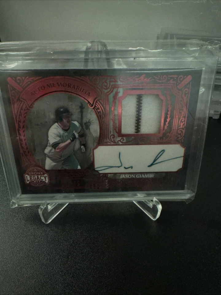 Flair Showcase Jason Giambi 1997 juego usado/45 Foto 1 de 2