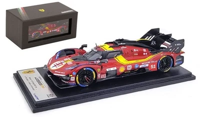Looksmart LSLM191 Ferrari 499P Hybrid #51 AF Corse 3rd Le Mans 2025 - 1/43 Scale - Image 1 of 4