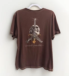 Maglietta Vintage Powell Peralta Skull & Sword Bones Brigade 2006 XXL Skate Y2K - Foto 1 di 9