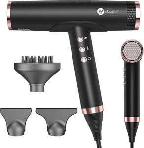Secador de pelo iónico profesional Slopehill 2000 W negro *NUEVO - sin caja al por menor* - Imagen 1 de 3