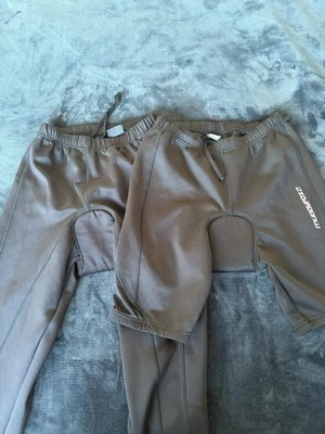 MuddyFox Cycling Trousers AND Shorts With Padding—Black BOTH Men’s Size Medium - Image 1 of 4