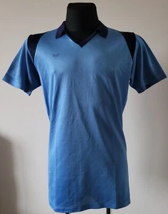 Ultra rare Erima made in West Germany Blue Player Issue shirt #4 size Large - Picture 1 of 6