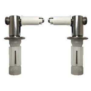 Cerniere per copriwater Clodia e Perla Dolomite termoindurente J104900 e J326900 - Foto 1 di 2