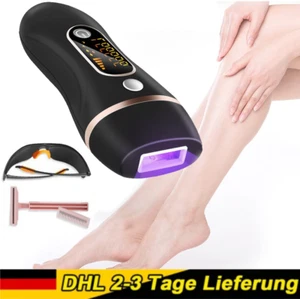 Laser-Haarentfernung IPL-Haarentfernungsgerät Frauen Männer 999999 Lichtimpulse - Bild 1 von 13
