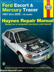 1991-2002 Ford Escort and Mercury Tracer Automobile Repair Manual by Haynes :... - Picture 1 of 1