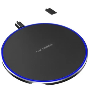 Fast Wireless Charger, Charging Pad for all iPhones, Samsungs, Huawei-Brand New - Picture 1 of 7