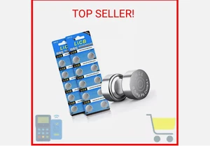 LiCB 20 Pack LR44 AG13 357 303 SR44 Battery 1.5V Button Coin Cell Batteries - Picture 1 of 3