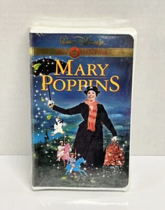 Walt Disney Mary Poppins VHS Gold Collection SEALED Clamshell - Picture 1 of 3