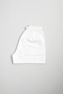 White P.E Shorts 100% Cotton Soft with Elasticated Waist STOCK CLEARANCE! - Picture 1 of 2