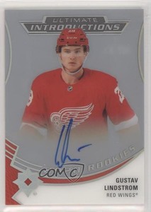 2020-21 Ultimate Collection Introductions Gustav Lindstrom #UI-36 Rookie Auto RC