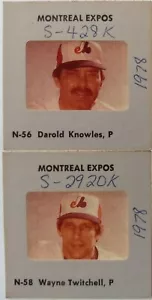 1978 Lot of 3 Different Montreal Expos 35mm 2" x 2" Slides Free Shipping! - Bild 1 von 2