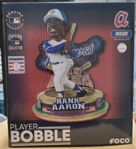 Hank Aaron Atlanta Braves 715th Home Run Moment Variant Gold Bobblehead #/72 - Picture 1 of 1