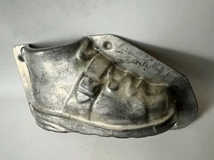 Vintage Antique Obermann 5.25" TODDLER BOOTIE SHOE Chocolate Candy Mold #23 - Picture 1 of 9