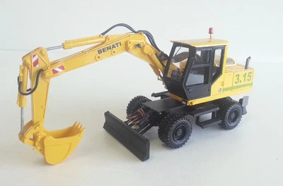 1/50 Excavator Benati 3.15 wheels - High Quality Resin KIT by Fankit Models - Image 1 of 4