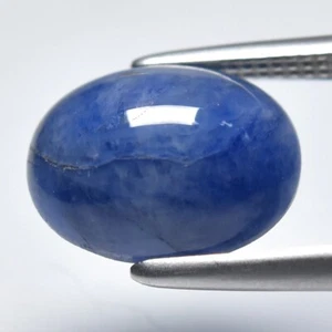 ๐ 2.56ct 9x7mm Oval Cabochon Blue Sapphire - Heated, Ceylon Gem - Picture 1 of 4