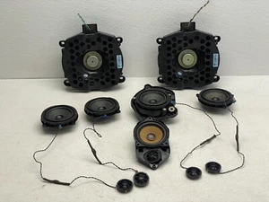 2011-2014 BMW X3 F25 SUBWOOFER TWEETER SPEAKER SET OEM LOT637 - Picture 1 of 8