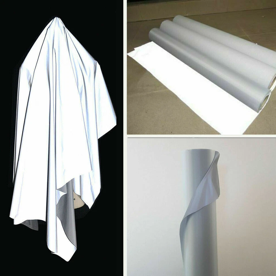 Warnschutz Sicherheitsgewebe kalt hell reflektierende Verbundkleidung 0,5 m/1 m