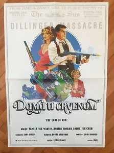 The Lady in Red (1979) Original Poster Yugoslav Edition - Picture 1 of 3